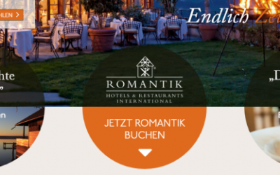 RomantikHotels – große Online- & TV-Kampagne in Österreich, Schweiz und Deutschland